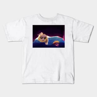 hedgehog under the bed Kids T-Shirt